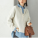 《予約》〈手洗い可能〉ウール カシミヤ 2WAY プルオーバー