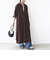 《予約》【WEB限定】〈洗濯機可能〉スキッパー コーデュロイ ワンピース