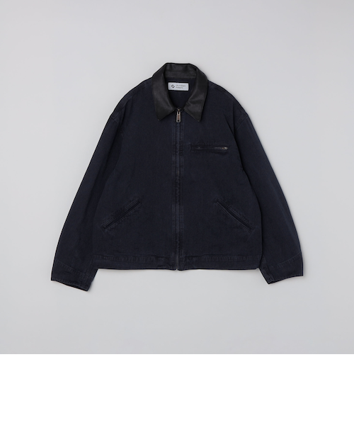 【美品】SHIPSスーパー160'Sメリノウール メルトン バーシティジャケット SHIPS: スーパー160'S メリノウール メルトン バーシティジャケット