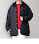 【SHIPS any別注】TAION:〈手洗い可能〉ダイヤキルト ダウン ハーフコート 25AW◆