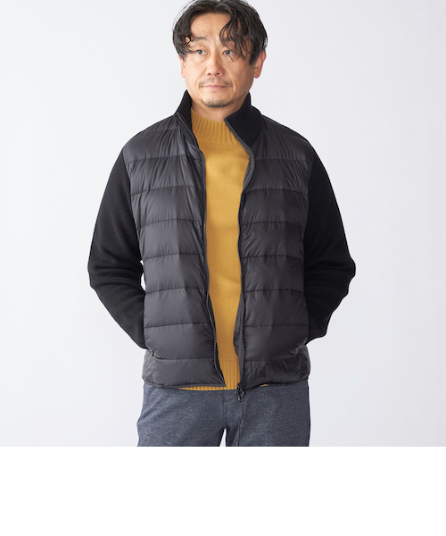 WEB限定/SHIPS別注】TAION:〈手洗い可能〉ハイネック ダブル