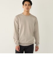 《一部追加・新色予約》【一部WEB限定】〈手洗い可能〉アンチピリング 12ゲージ クルーネックニット
