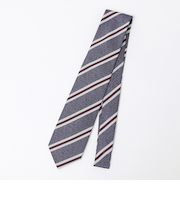 SHIPS Colors:日本製 シルク ストライプ ネクタイ