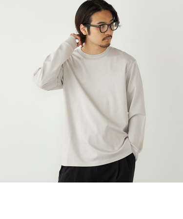 SHIPS Colors:シルケット コットン クルーネック ロンT