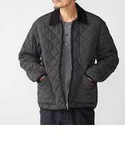 SHIPS:〈手洗い可能〉NETPLUS(R) キルティング ブルゾン