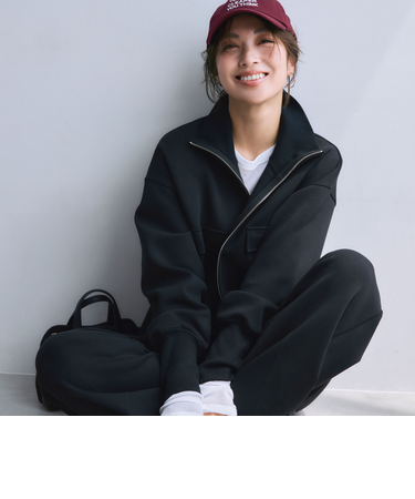 《予約》s.oyamadaコラボ:〈手洗い可能〉コットン エア ダンボール ブルゾン