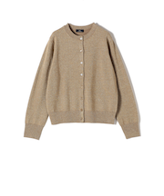 SHIPS Primary Navy Label:〈手洗い可能〉VICTORIA ラメ カーディガン