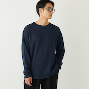 SHIPS Colors:ローゲージ カノコ ロンT◇