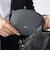 【WEB限定】SHIPS:【SAFFIANO LEATHER】ラウンド ジップ ポーチ