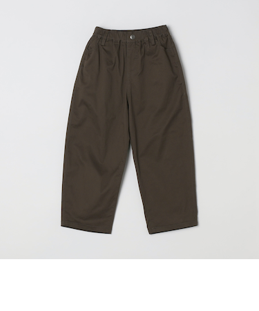 SHIPS any:〈洗濯機可能〉ツイル ストレッチ ワイド カーブ パンツ <KIDS>