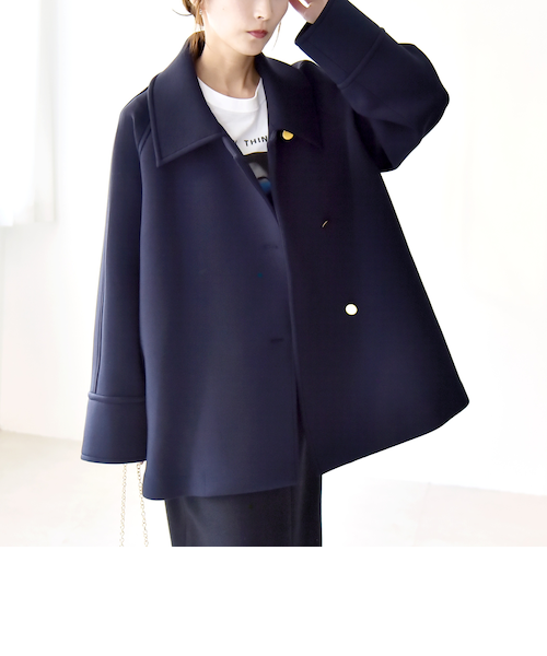 追加予約》quaranciel:〈手洗い可能〉ダンボール ステンカラー