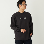 SHIPS Colors:〈洗濯機可能〉クリーミー ロゴ クルーネック ニット