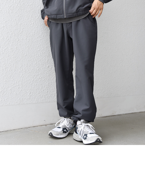 SHIPS any:〈洗濯機可能〉ストレッチ 裏起毛 ウォーム アーバン イージー パンツ (セットアップ対応)◆