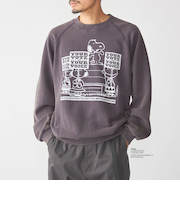 【SHIPS別注】AIRTOWNE: ピーナッツ ヴィンテージ スウェット