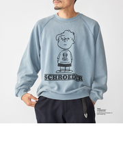 【SHIPS別注】AIRTOWNE: ピーナッツ ヴィンテージ スウェット