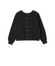 SHIPS Colors:〈手洗い可能〉USA 裏毛 ドットボタン 2WAY プルオーバー