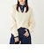 《予約》SHIPS Colors:〈手洗い可能〉畦 スキッパー ニット◆