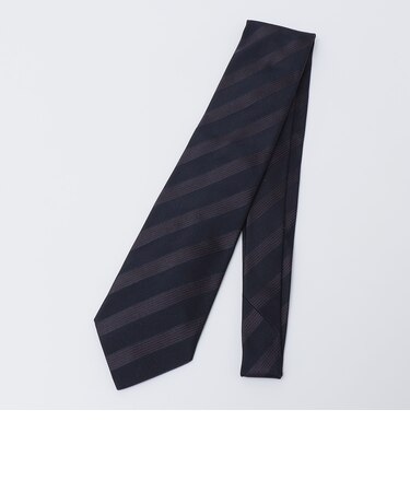 Errico Formicola: シルク ジャカード ピンストライプ ネクタイ