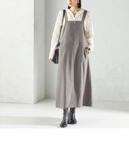 SHIPS any: オーガニック RENU ギャザー ワンピース〈抗菌防臭 