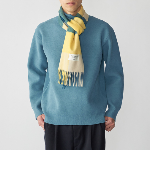 SHIPS:  〈手洗い可能〉 モール クルーネック ロングスリーブ