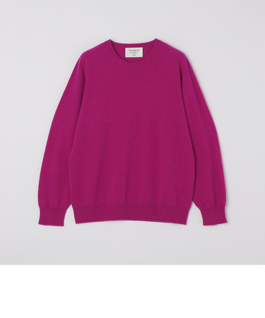 SHIPS: 〈手洗い可能〉12ゲージ ホールガーメント カシミヤ クルーネック