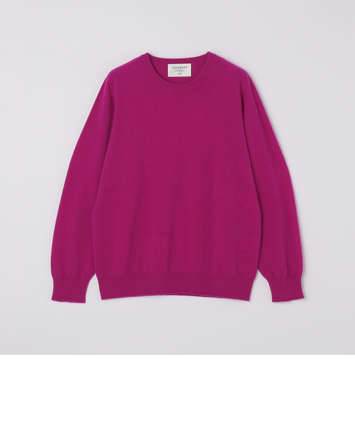 SHIPS: 〈手洗い可能〉12ゲージ ホールガーメント カシミヤ クルーネック