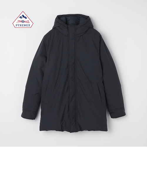   ブラックダウンジャケット XS/TP イエナ別注 SHIPS別注】PYRENEX: ミニリップストップ ダウンジャケット PAU