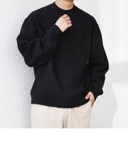 SHIPS any: French Merino ウール クルーネック ニット◇