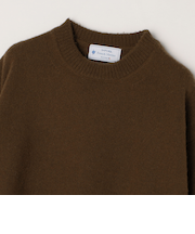 SHIPS any: French Merino ウール クルーネック ニット◇