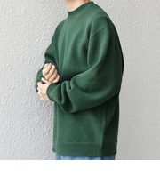 SHIPS any: French Merino ウール クルーネック ニット◇