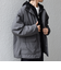 SHIPS any:〈撥水/防風等〉多機能 中綿 2トーン スタンド ブルゾン 25AW◆