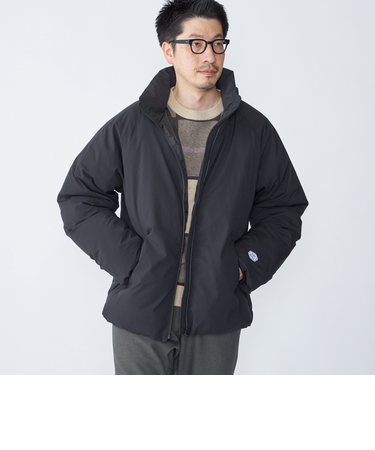 【WEB限定】SHIPS: パデッド スタンドカラー ジャケット