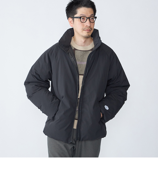 【WEB限定】SHIPS: パデッド スタンドカラー ジャケット