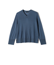 SHIPS Primary Navy Label:18G ZEGNA Vネック ニット