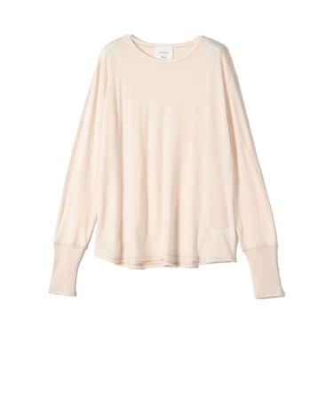 assiette:〈手洗い可能〉ウォッシャブル ウール カットソー