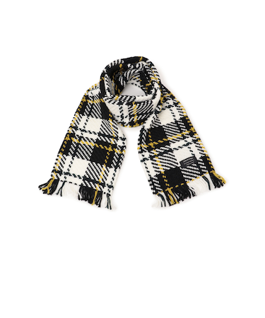 john Branigan: チェック マフラー