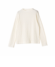 assiette:〈手洗い可能〉シャーリング レース プルオーバー