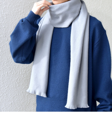 SHIPS any: サープラスヤーン ウール カシミヤ ストール◇