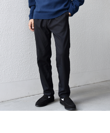 SHIPS any: スーパー ストレッチ 裏起毛 ウォーム スリム テーパード イージー パンツ◆