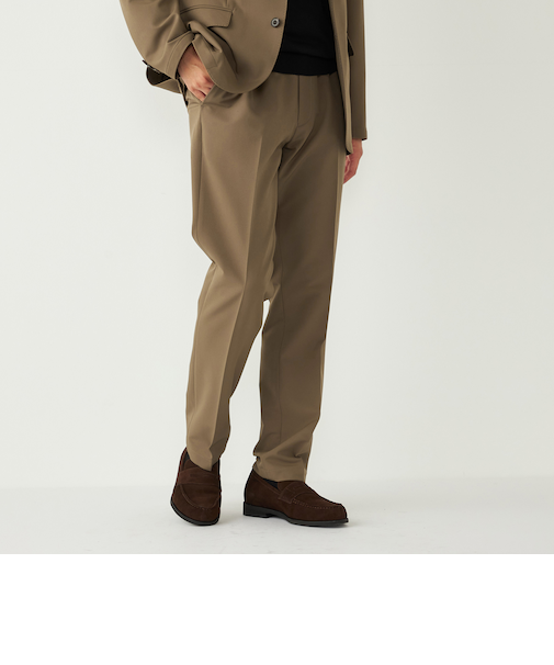 SHIPS Colors:〈洗濯機可能〉AVANT(R) ACTIVE ストレッチ スラックス