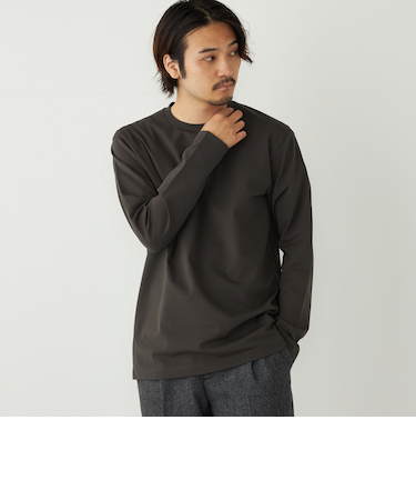 SHIPS Colors:〈UVカット・速乾〉AVANT(R) 3D ロングスリーブ ビズT