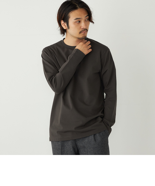 SHIPS Colors:〈UVカット・速乾〉AVANT(R) 3D ロングスリーブ ビズT