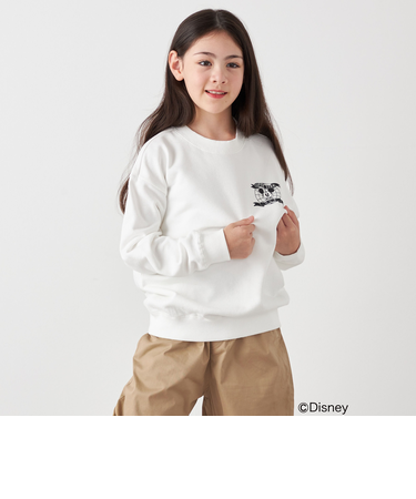 SHIPS any: /ミッキーマウス/ ワンポイント スウェット <KIDS>