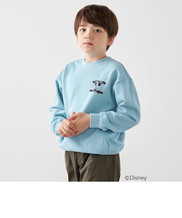 SHIPS any: /ミッキーマウス/ ワンポイント スウェット <KIDS>