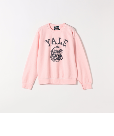 The BOOK STORE:〈洗濯機可能〉YALE ブルドッグ プリント クルーネック スウェット