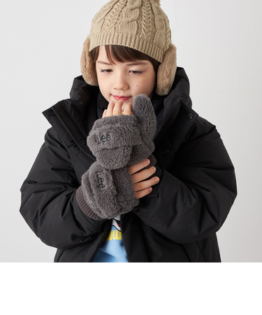 Lee:  2WAY ボア ミトン グローブ <KIDS>