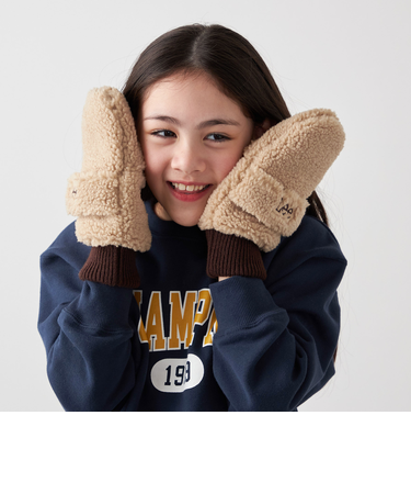 Lee:  2WAY ボア ミトン グローブ <KIDS>