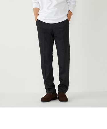 SHIPS Colors:ムリネ ジャージー イージー スラックス(セットアップ対応可能)