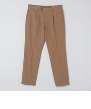 DEVORE incipit: ガーメントダイ コットン 1プリーツ スラックス