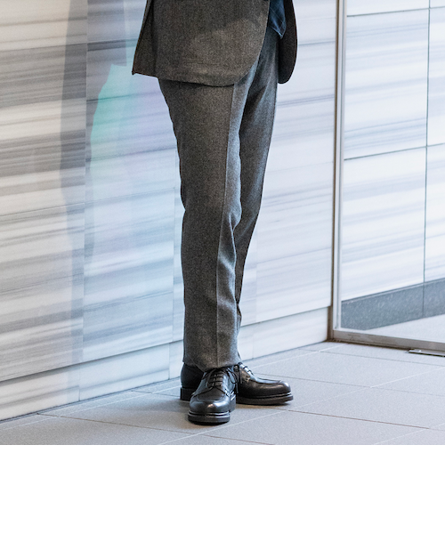 シップス（SHIPS）/SHIPS:〈FUNCTION〉〈セットアップ対応〉ホームスパン スラックス SHIPS:〈FUNCTION〉〈セットアップ対応〉ホームスパン スラックス